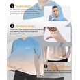 thumbnail image 5 of Sudadera con capucha con protección solar WELIGU para hombre UPF 50+, 5 of 5