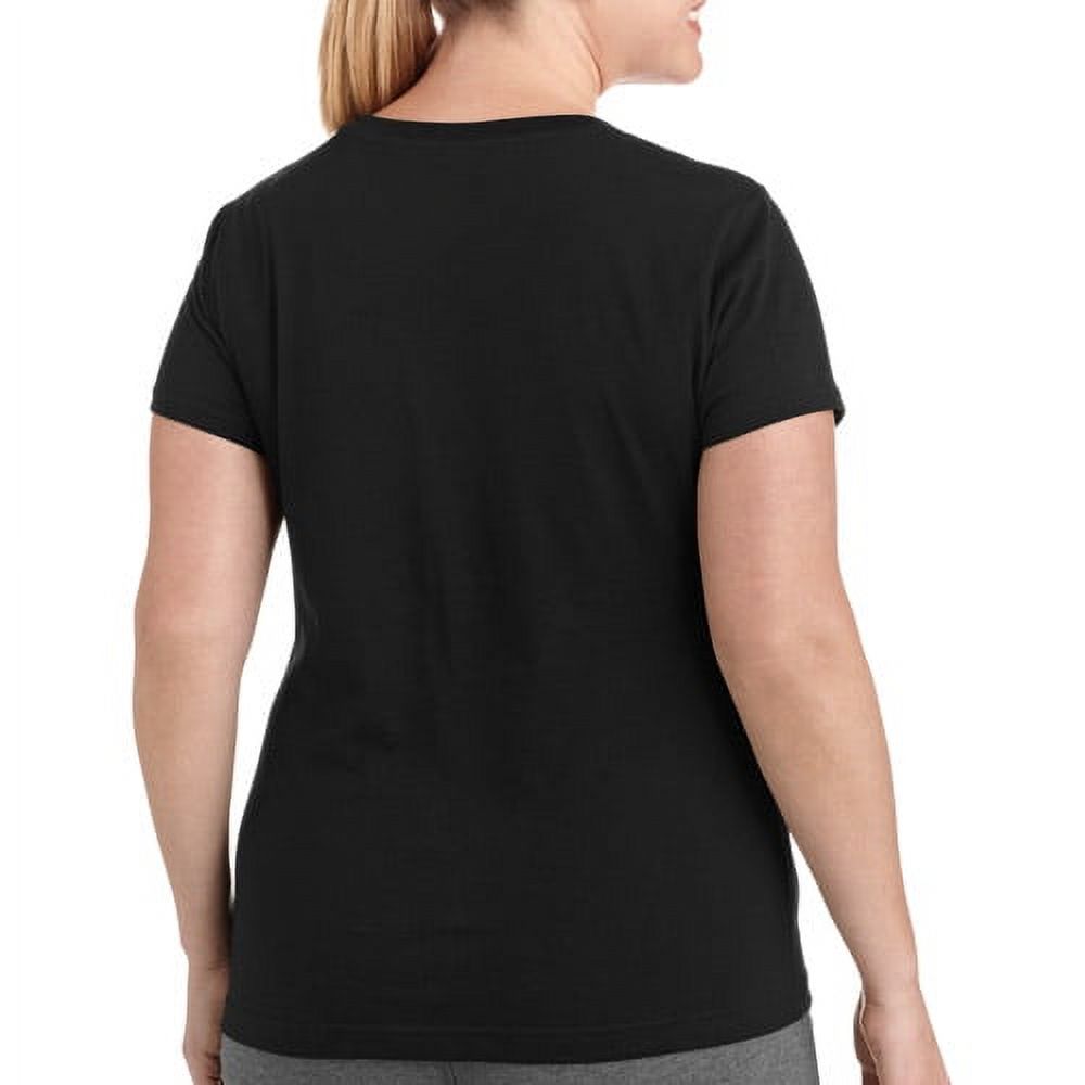 Danskin Now Short Sleeve Graphic Crew Neck Active Fit T-Shirt (Women's Plus) 1 Pack