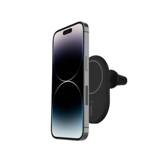 Cargador Inalámbrico Belkin Negro Magnético para Coche de 10 W