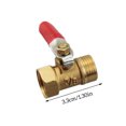 thumbnail image 5 of Wweixi Brass Ball Valve with Rotary Handle Male Female Thread Hose Connector Switch Garden Farmhouse Water Control Home Fitting  3/8 Inch, 5 of 5