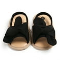 thumbnail image 4 of Infant Baby Girls Summer Sandals with Flower Soft Sole Newborn Toddler First Walker Crib Dress Shoes 0-18Months, 4 of 9