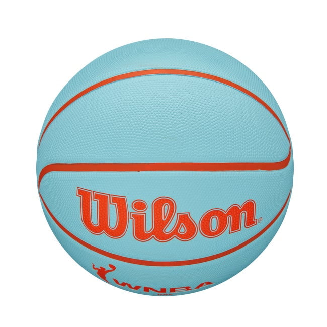 Wilson WNBA DRV Outdoor Basketball, Teal, Size 6 - Youth Concrete
