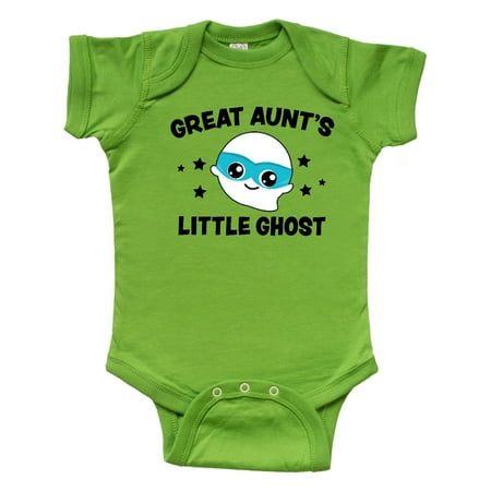 

Inktastic Cute Great Aunt s Little Ghost with Stars Gift Baby Boy Bodysuit