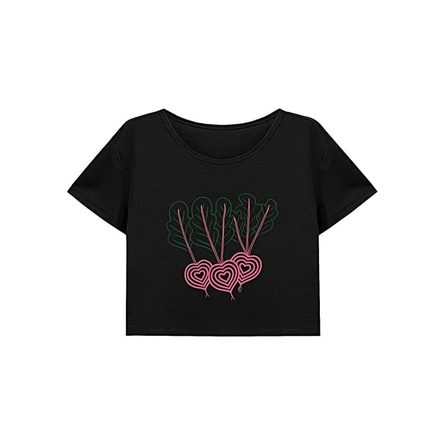 Top corto para mujer, trajes clásicos de verano, camiseta recortada para deportes de senderismo SG