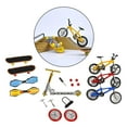 thumbnail image 3 of 8pcs Mini Finger Toys Fingerboard Skateboards Bike Scooter Tiny Swing Board, 3 of 9