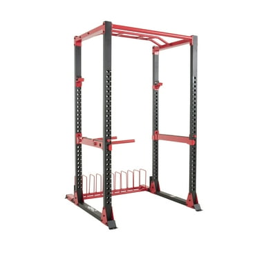 Lifeline Fitness C1 Pro Power Squat Rack System for Weight Training and Body Building