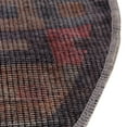 thumbnail image 6 of Unique Loom Sisu Collection Area Rug - Chennai (7' 10" Round Multi/Brown), 6 of 7