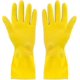 thumbnail image 1 of 3 Pack Yellow Cleaning Gloves-small, 1 of 2
