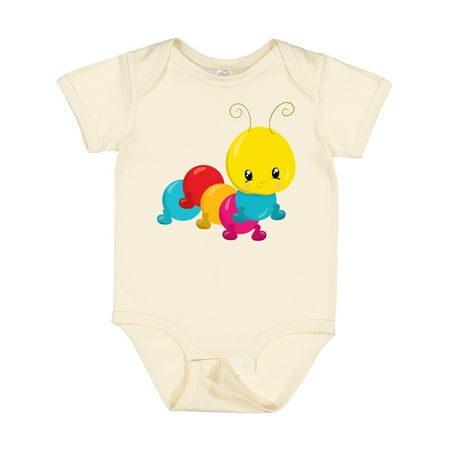 

Inktastic Cute Colorful Caterpillar Gift Baby Boy or Baby Girl Bodysuit