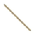thumbnail image 6 of 14K Yellow Gold .75mm Solid Polished Cable Chain Necklace Size 24, 6 of 7