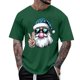 thumbnail image 1 of Tops para hombre, blusas y camisas de manga corta con cuello redondo para hombre, camiseta informal con cuello redondo y estampado para hombre, blusa de manga corta, blusa de poliéster para hombre, 1 of 4