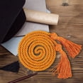 thumbnail image 6 of Graduation Honor Cords with Tassels - 68 Inch Braided Cords Bulk for College, University, Bachelor, Master, Doctoral Ceremony, Orange, 6 of 7