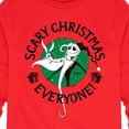 thumbnail image 3 of The Nightmare Before Christmas - Scary Christmas Everyone - Toddler And Youth Long Sleeve Graphic T-Shirt, 3 of 5