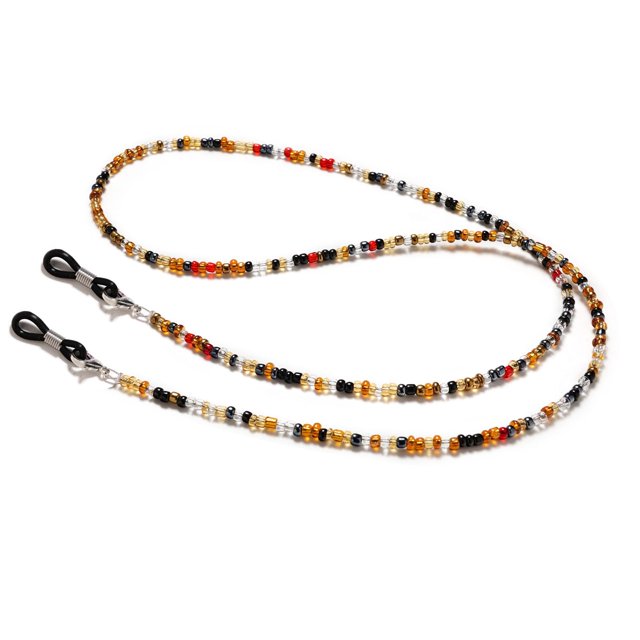 Cadena para gafas con cuentas ZHAOCHENG soporte para cadena para gafas cordón antideslizante para el cuello