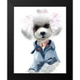 thumbnail image 2 of Shefranov, Olga 20x24 Black Modern Framed Museum Art Print Titled - Dog Wearing Clothes, 2 of 5