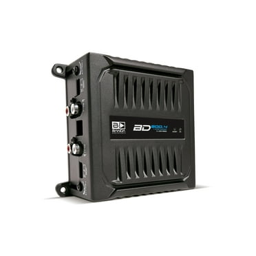 Banda Audioparts BD800.42OHM 800 Watts 4 Channel 2 Ohm Full Range Car Audio Amplfier 4 x 200 Watt Rms 4 Ohms Bridged - Black