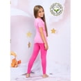 thumbnail image 3 of Prestigez Girls' Pajama Organic Cotton Sleepwear Set, 3 of 11