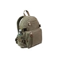 thumbnail image 2 of Rothco Vintage Canvas Mini Backpack - Olive Drab, 2 of 2