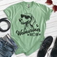 thumbnail image 2 of Weimaraner Mom, Unisex Women's Shirt, Weimaraner Owner, Funny Dog Mom Gift, Heather Apple Green, Large, 2 of 6