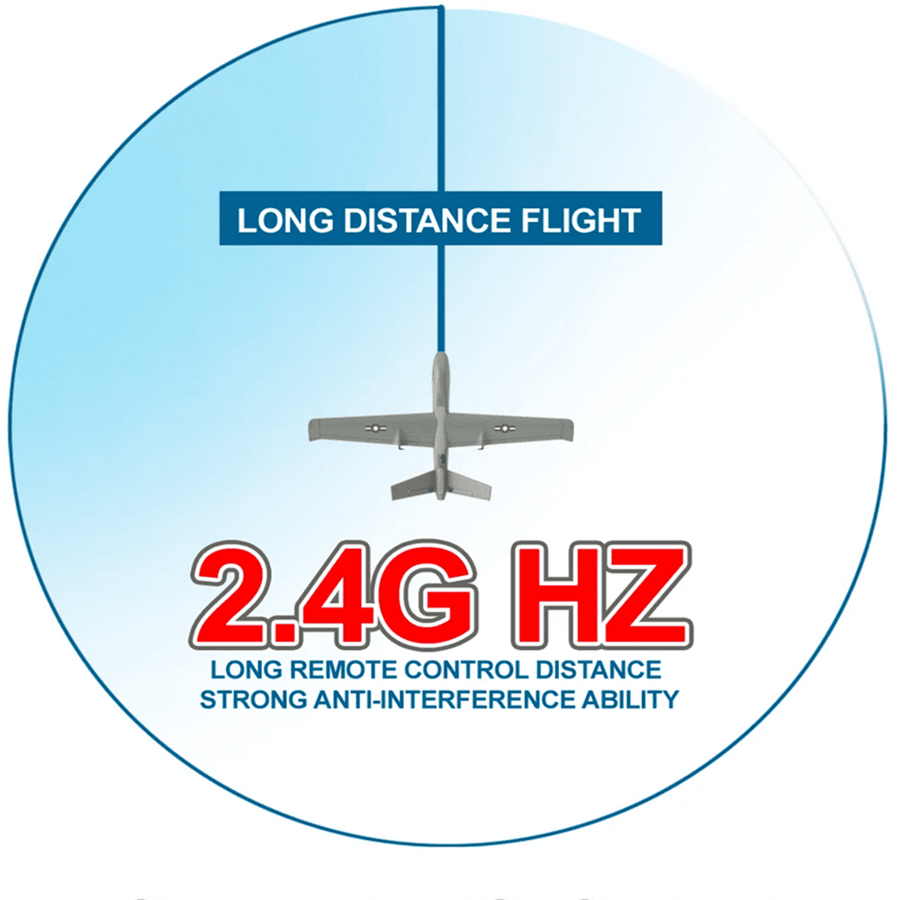 RC Plane Z55 2.4Ghz 3CH Hand Throwing Foam Aircraft With LED Light RC Gilder Airplane Toys