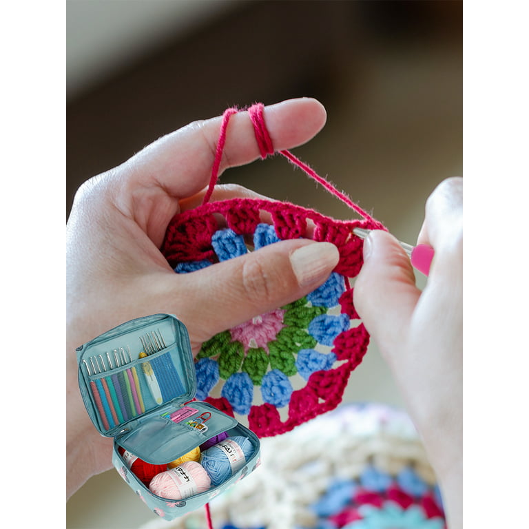 EUWBSSR Crochet Kits for Beginners,Colorful Crochet Hook Set with