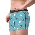 thumbnail image 2 of Balery Cat Fish Calzoncillos bóxer para hombre, ropa interior de algodón suave y transpirable con cinturilla de nailon-Medium, 2 of 5