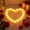 *New--White, variant on 24 Pcs Heart Shape LED Tealight Candles Love LED Candles Rose Candle for Valentines Wedding Table Party Decor