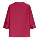 thumbnail image 4 of Tops de Color Sólido para las Mujeres Camisa de Botón Casual 3/4 Manga Cuello Redondo Tops de Lino para las Mujeres Primavera Verano, 4 of 7