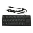 thumbnail image 2 of Mechanical USB Keyboard, Wired HUB Function Support Wired Computer Keyboard Water Resistant Ergonomic  for Notebook, 2 of 7