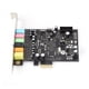 thumbnail image 2 of Tarjeta de sonido PCI envolvente interna, 1 tarjeta de sonido PCI-E 7.1 Tarjeta de sonido PCI interna Máxima comodidad, 2 of 8