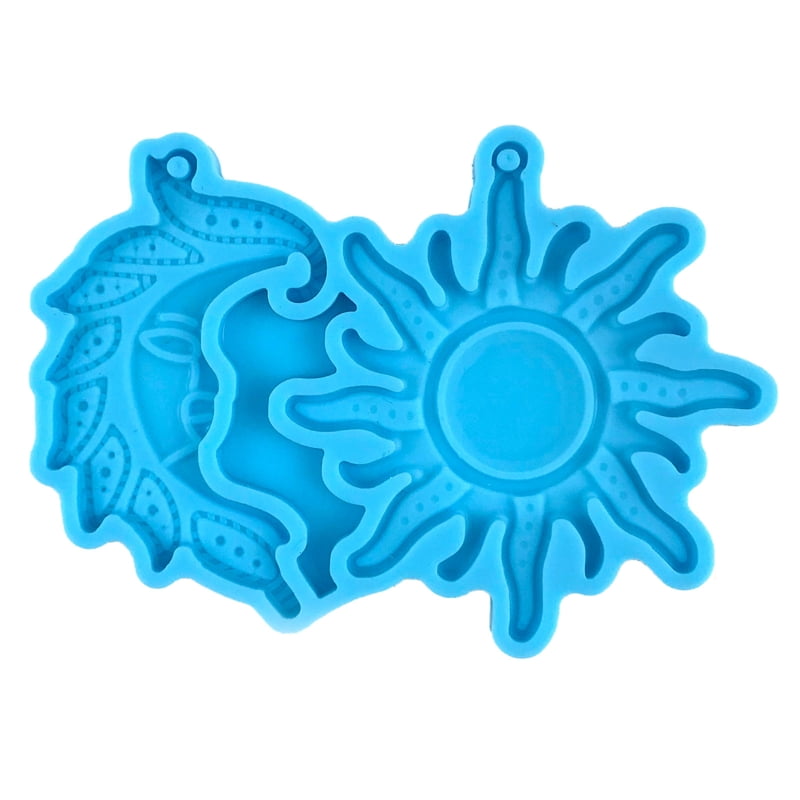 Resin Epoxy Silicone Mold Sun Moon Shape Mold Casting Molds Jewelry Making