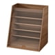 thumbnail image 1 of Organizador de Lápiz Labial de Madera Gabinete de Almacenamiento de Escritorio de 6 Niveles para Oficina de Cocina, 1 of 9