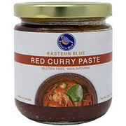 Eastern Blue Curry Paste - Thai Red Curry Paste is Vegan, Gluten Free, Dairy Free, Nuts Free with no preservatives. Make a variety of meals ie., Curry, Soup, Stir-Fry, Spicy Rice, Coconut