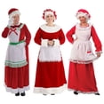 thumbnail image 3 of Sunloudy, conjunto de disfraz de Cosplay para mujer, vestido de manga larga con sombrero y delantal para Navidad, Halloween, juego de rol Sunloudy  moda, 3 of 3