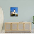 thumbnail image 2 of Lighthouse Ocean Beach View Coastal Graphic Art Gallery Wrapped Canvas Print Wall Art, 2 of 7