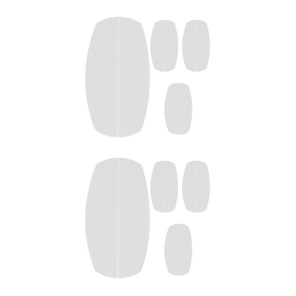 FRCOLOR 8 PCS Silicone Bra Strap Cushions Holder Soft Non-Slip Shoulder Belt Pads For Women Reusable Shoulder Protectors Bra Accessories