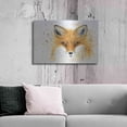 thumbnail image 6 of Luxe Metal Art 'Fox Fire' by Michelle Faber, Metal Wall Art, 36"x24", 6 of 7