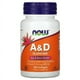 thumbnail image 1 of NOW Foods, Vitamina A y D, 100 cápsulas blandas, 1 of 5