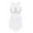 White, variant on inhzoy Kids Girls Lyrical Dance Dress Sequins Mesh Ballet Dancewear Leotard Dress Royal Blue 6