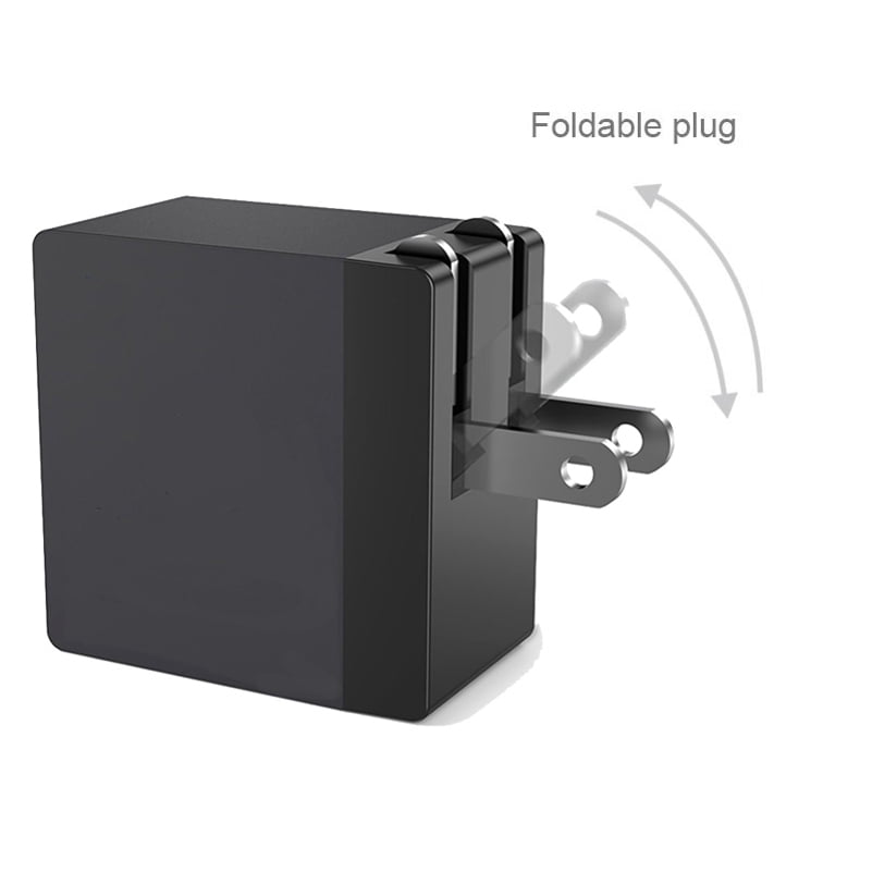30W Quick Home Charger w Type-C 10ft USB Cable V6X for Microsoft Lumia 950 - Motorola One, Moto Z4 Z3 Play Z2 Play Z Play Droid Force Droid X4 G7 Power Play G6 - Nokia 3.1, 7.1, 8, Plus