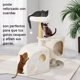thumbnail image 3 of Torre Árbol Rascador para Gato con Casa Color Beige, 3 of 9