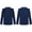 Navy Blue, variant on iiniim Kids Boys Long Sleeve Blazer Coat One-Button Gentleman Suit Formal Jacket Outerwear for Evening Party White 4