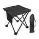 thumbnail image 4 of Taburete de camping portátil, plegable, para picnic, multifunción Rayado negro, 4 of 9