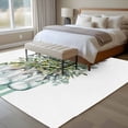 thumbnail image 4 of 8'x10' Area Rugs, Sage Green Eucalyptus Leaves Indoor Outdoor Area Rug for Living Room Bedroom, Pastoral Summer Botanical Elegant Washable Bathroom Rugs Kitchen Floor Carpet Mats Home Decor Aesthetic, 4 of 8