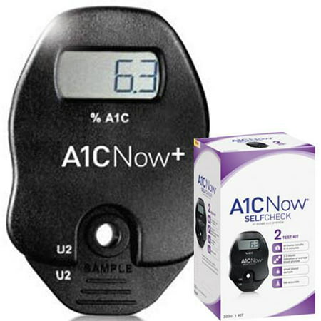 A1C NOW® Self Check 2 Test Kit (Best Cholesterol Test Kit)