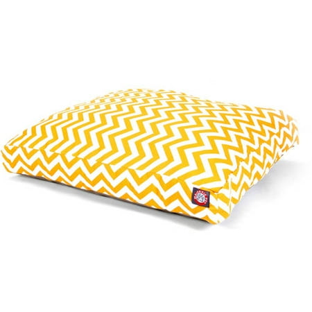 Majestic Pet Chevron Small Rectangle Outdoor Indoor Pet Bed Removable Cover