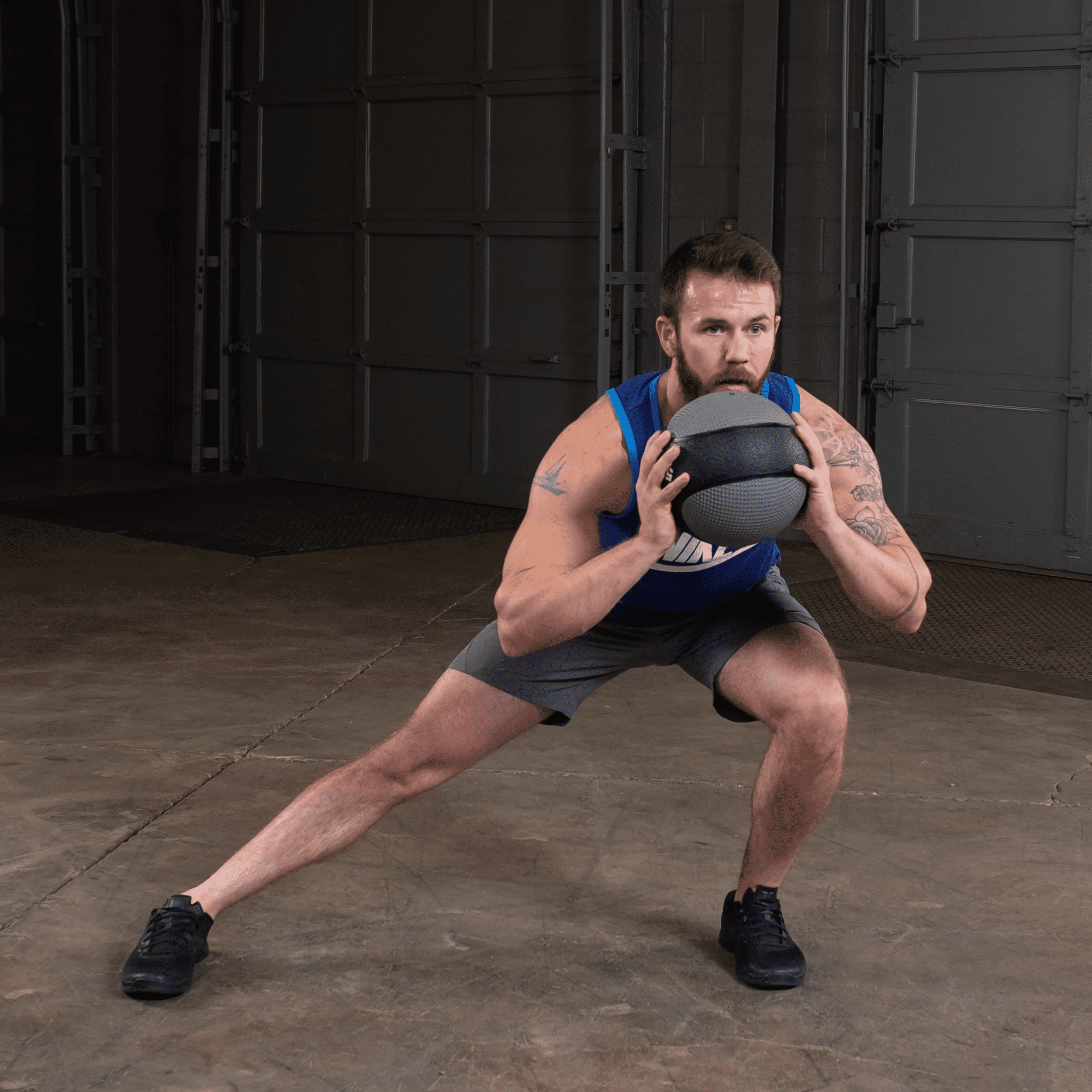 BSTMB12 12lb Black Medicine Ball