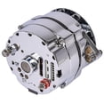 thumbnail image 3 of JEGS GM 1-Wire Alternator 140 Amp Output with V-Belt Pulley [Chrome Plated Finish], 3 of 7