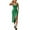 Green, variant on Youmylove Women's Summer Shirt Dress Womens Bodycon Spaghetti Strap Elegant Ruffle Dresses High Slit Long Dress Loose T Shirt Dresses
