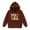 Brown, variant on Back to School Clothes for Girls Hello First Grade Cute Print Long Sleeve Hoodie Fashion Spring Fall Preppy Pullovers